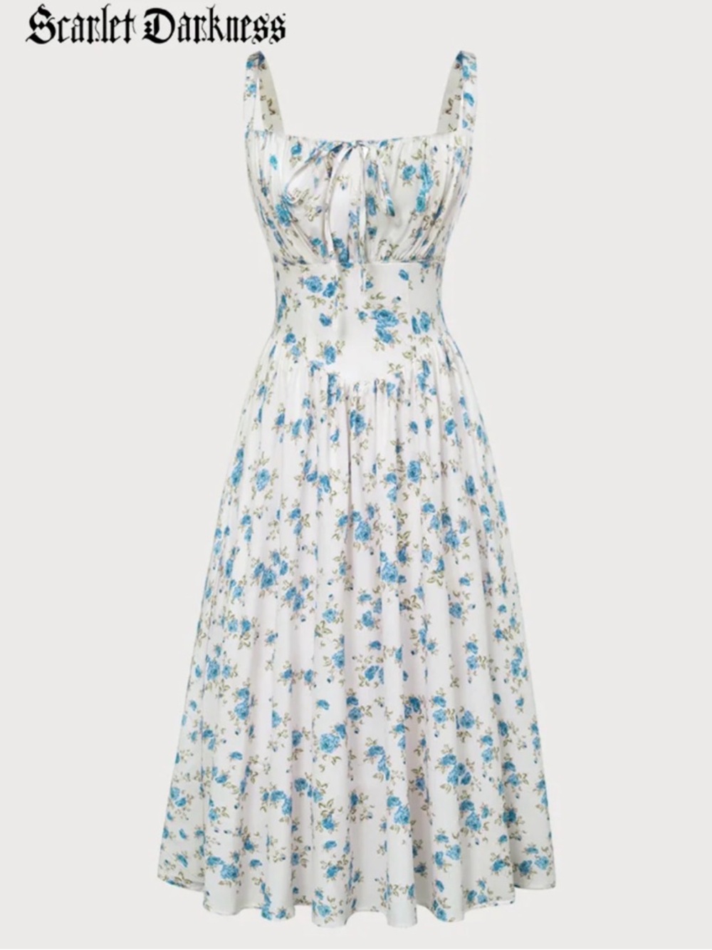 Hottest Milkmaid Summer Floral Midi Dress size S